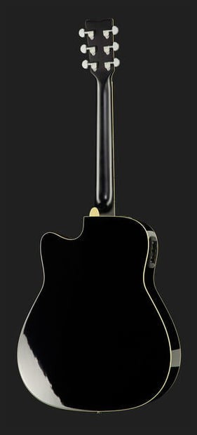 Yamaha FGX830C BL Guitarra Electroacústica Western Negra 3