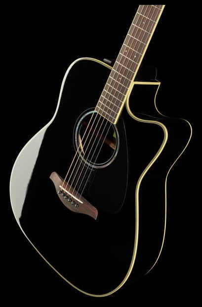 Yamaha FGX830C BL Guitarra Electroacústica Western Negra 11