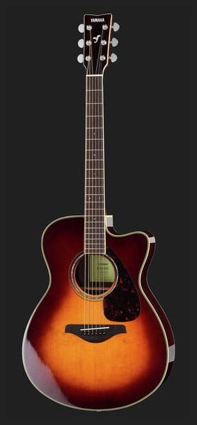 Yamaha FSX830C BS Guitarra Electroacústica Concierto Brown Sunburst 2