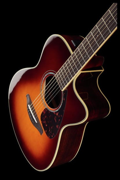 Yamaha FSX830C BS Guitarra Electroacústica Concierto Brown Sunburst 12