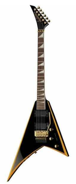 Jackson X Rhoads RRX24 IL Guitarra Eléctrica Black with Yellow Bevels 2