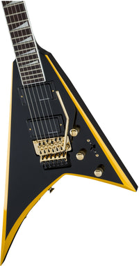 Jackson X Rhoads RRX24 IL Guitarra Eléctrica Black with Yellow Bevels 5