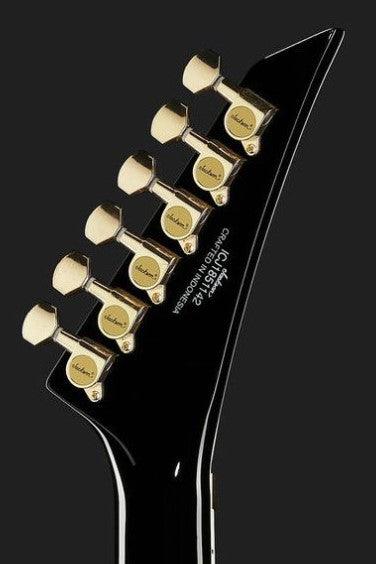 Jackson X Rhoads RRX24 IL Guitarra Eléctrica Black with Yellow Bevels 12