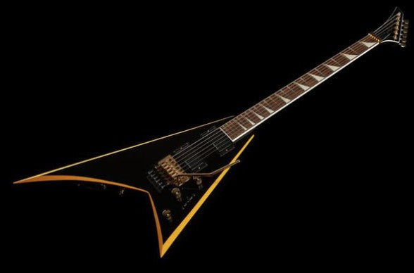 Jackson X Rhoads RRX24 IL Guitarra Eléctrica Black with Yellow Bevels 16