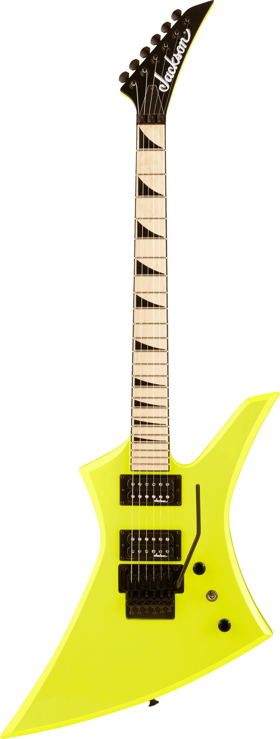 Jackson X Kelly KEXM MN Guitarra Eléctrica Neón Yellow 1