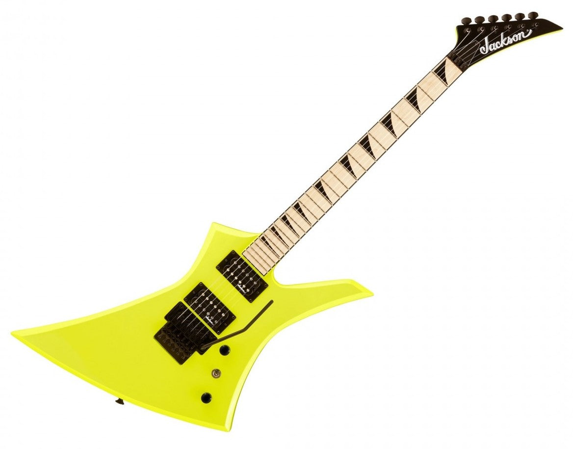 Jackson X Kelly KEXM MN Guitarra Eléctrica Neón Yellow 10