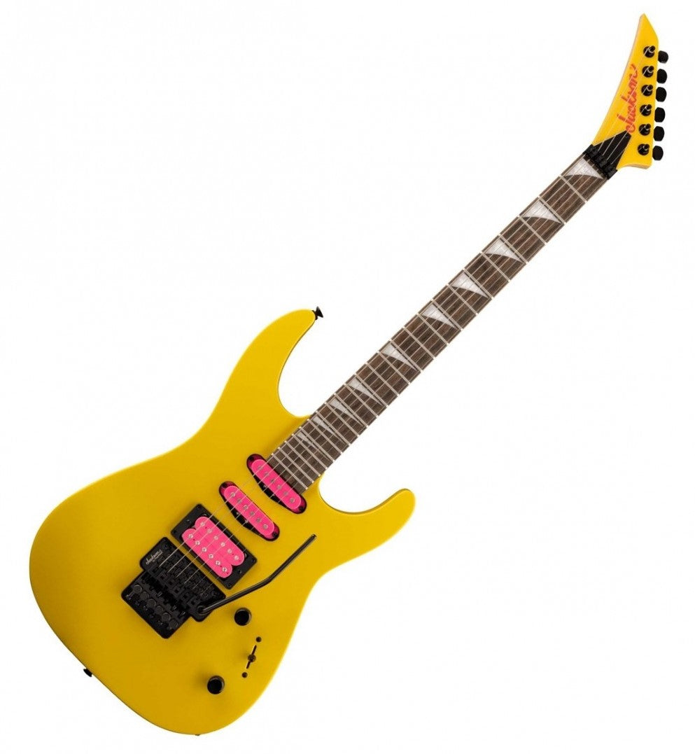 Jackson X Dinky DK3XR HSS IL Guitarra Eléctrica Caution Yellow 7