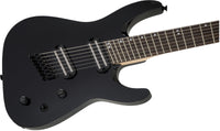 Jackson X Dinky Arch Top DKAF7 MS IL Guitarra Eléctrica 7 Cuerdas Multiescala Gloss Black 5