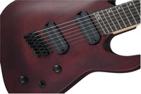 Jackson X Dinky Arch Top DKAF7 MS IL Guitarra Eléctrica 7 Cuerdas Multiescala Stained Mahogany 5