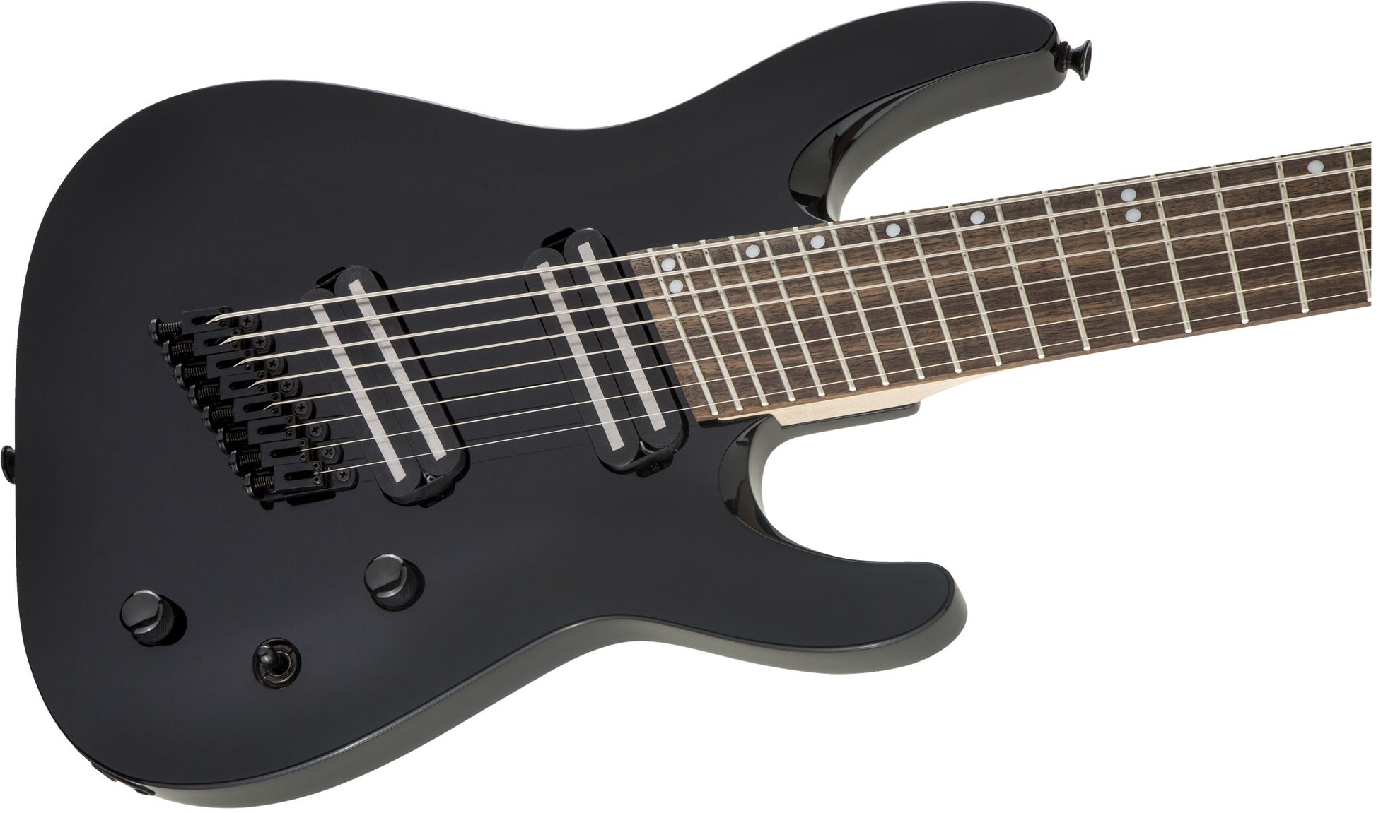 Jackson X Dinky Arch Top DKAF8 MS IL Guitarra Eléctrica 8 Cuerdas Multiescala Gloss Black 5