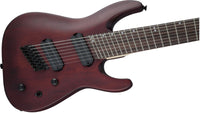 Jackson X Dinky Arch Top DKAF8 MS IL Guitarra Eléctrica 8 Cuerdas Multiescala Stained Mahogany 5