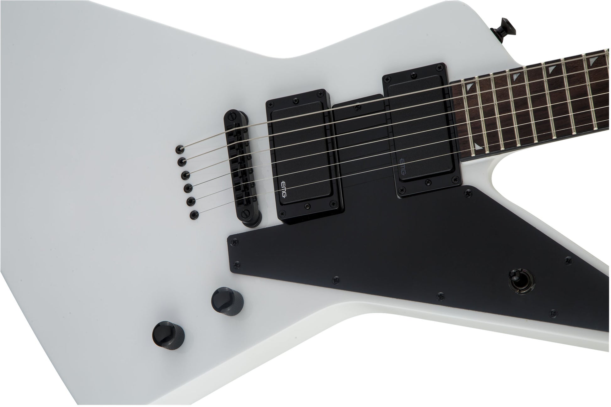 Jackson Pro Signature Phil Demmel Demmelition Fury PDT IL Guitarra Eléctrica Snow White 6