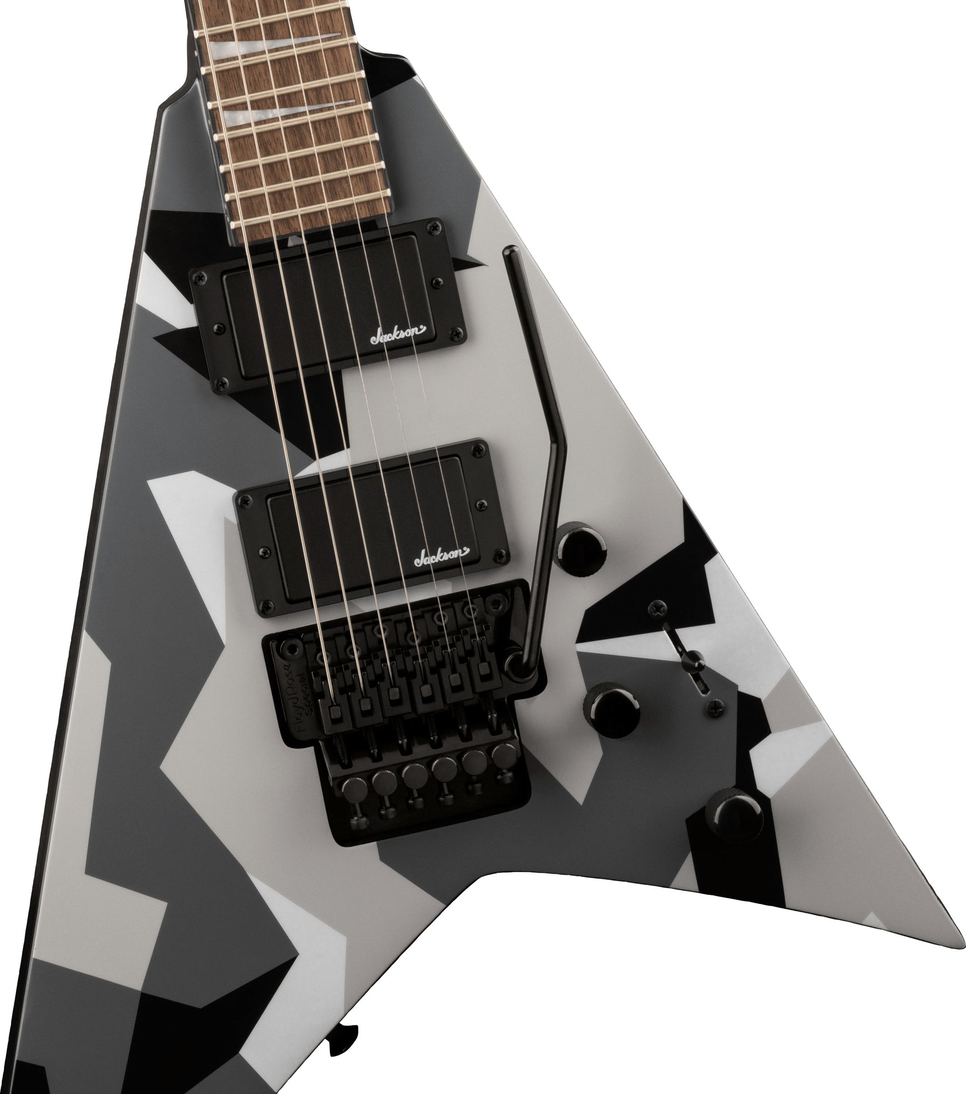 Jackson X Rhoads RRX24 Camo IL Guitarra Eléctrica Winter Camo 4