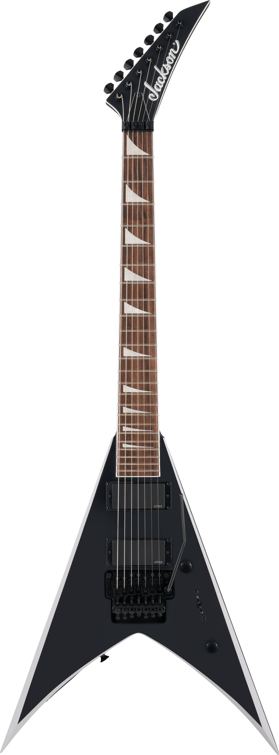 Jackson X King V KVX-MG7 IL Guitarra Eléctrica 7 Cuerdas Satin Black with Primer Gray Bevels 1