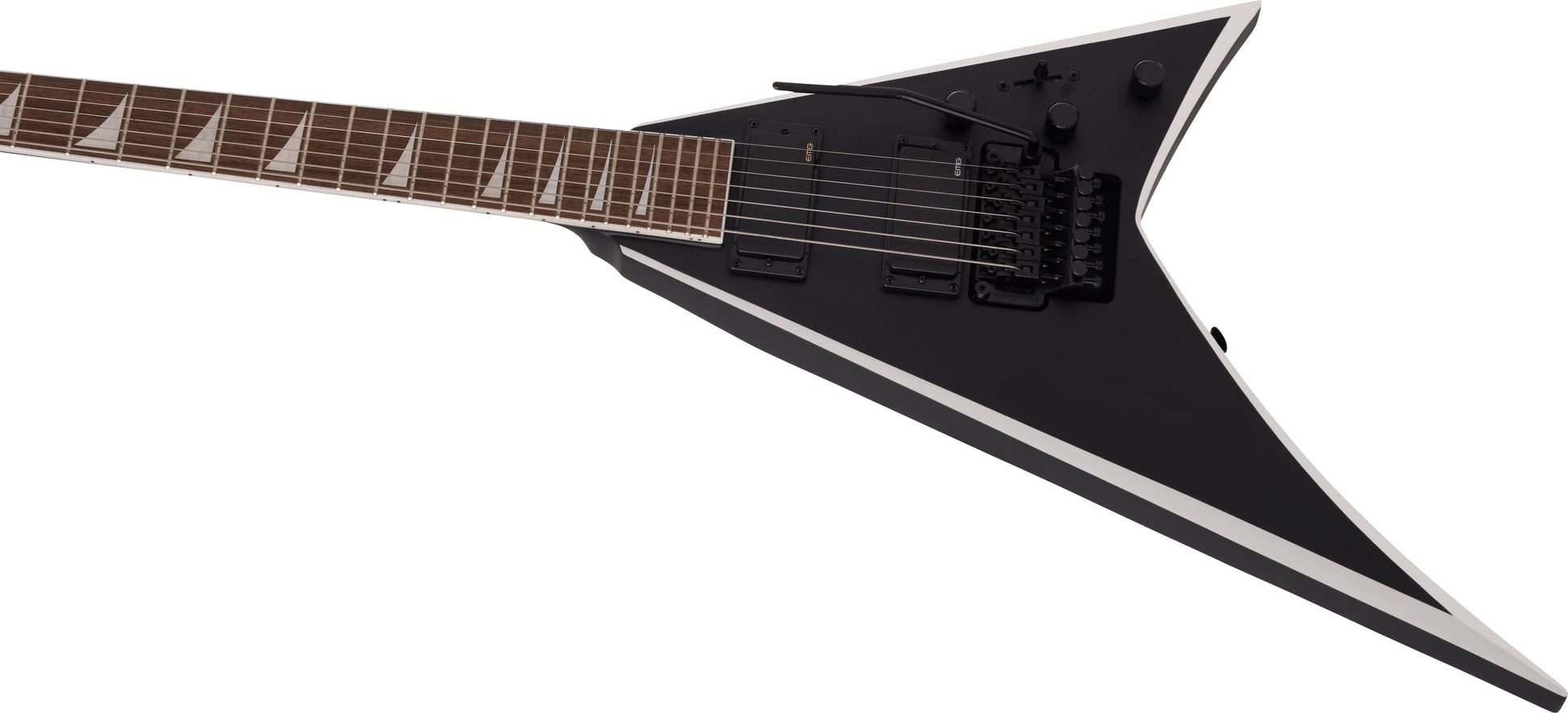 Jackson X Rhoads RRX24-MG7 IL Guitarra Eléctrica 7 Cuerdas Satin Black with Primer Gray Bevels 7