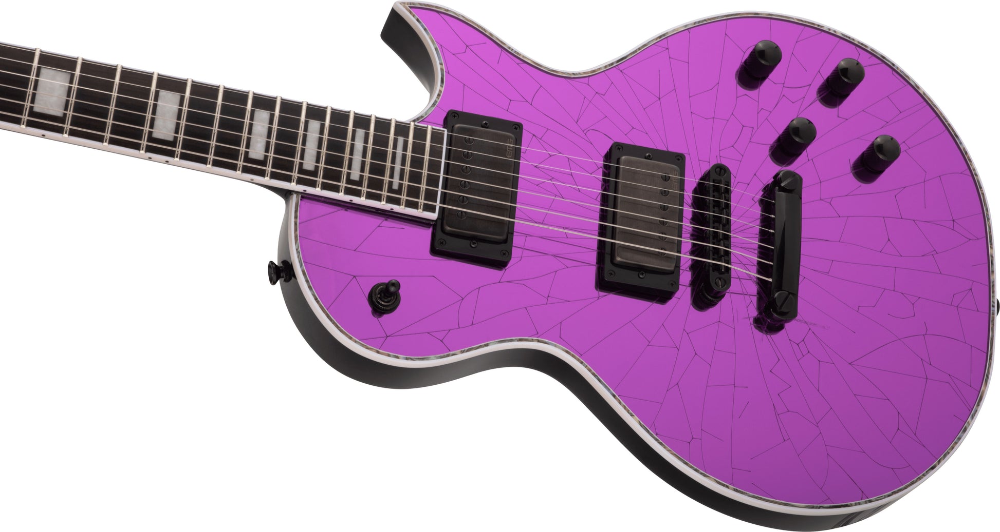 Jackson Pro Signature Marty Friedman MF-1 EB Guitarra Eléctrica Purple Mirror 7