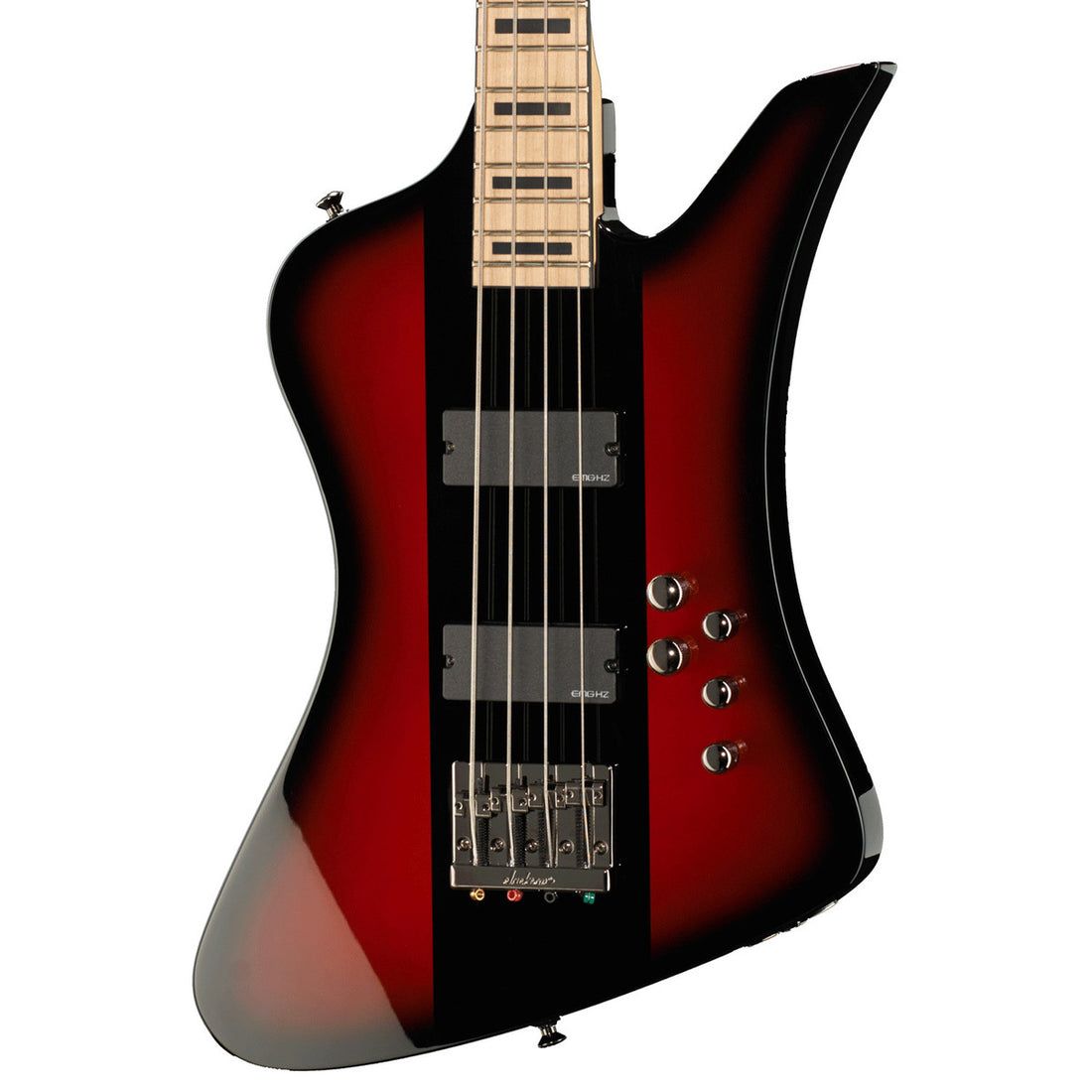 Jackson X Signature David Ellefson Kelly Bird IV Bass MN Bajo Eléctrico Red Stripe 2