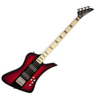 Jackson X Signature David Ellefson Kelly Bird IV Bass MN Bajo Eléctrico Red Stripe 6