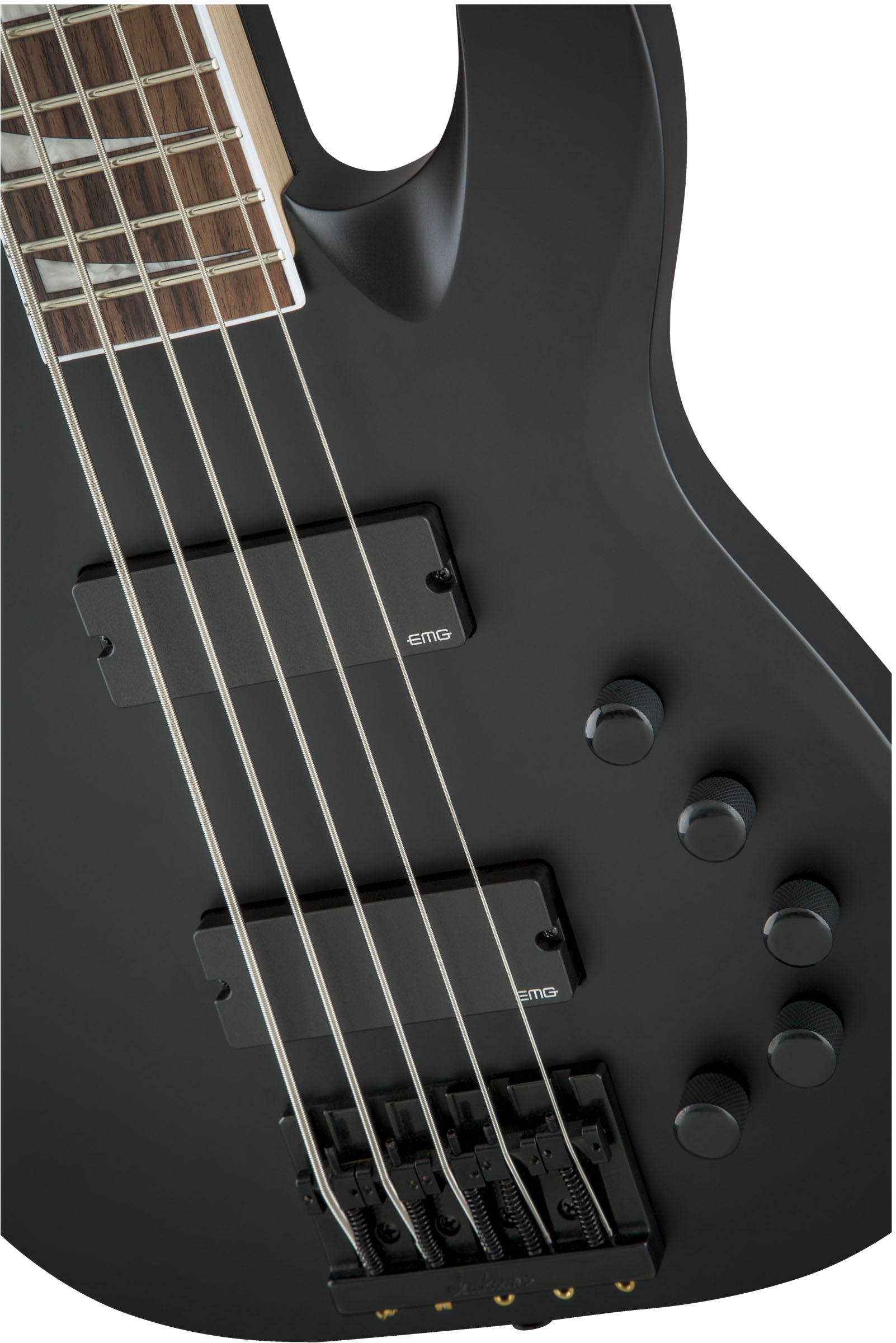 Jackson X Signature David Ellefson Concert Bass CBX V IL Bajo Eléctrico 5 Cuerdas Satin Black 4