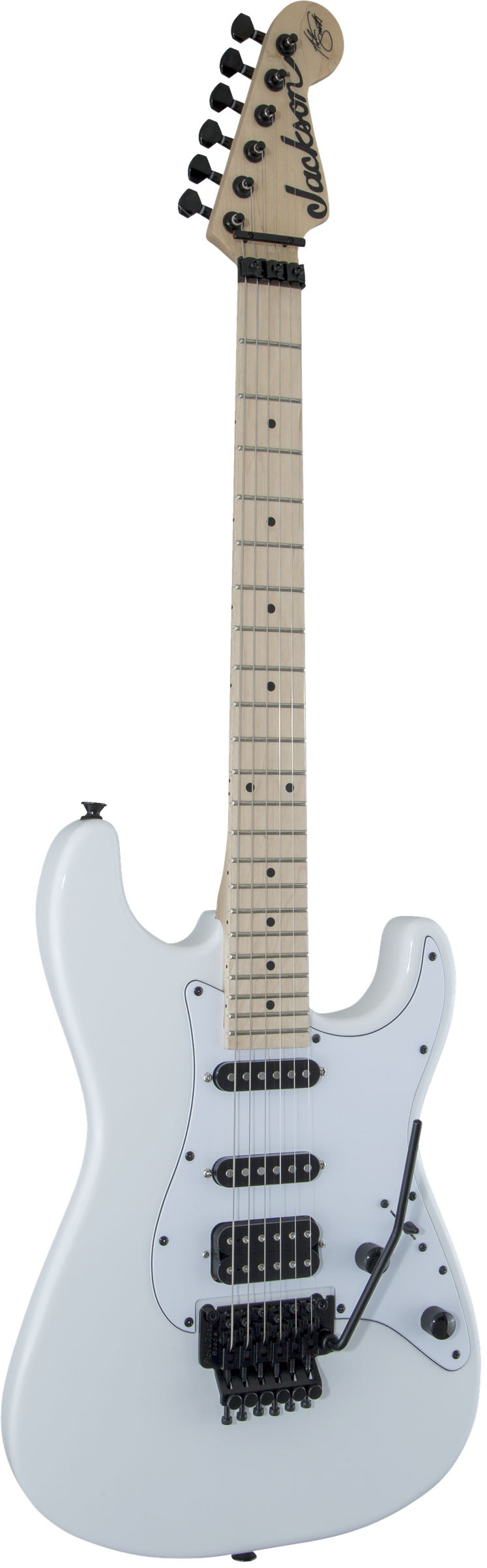 Jackson X Signature Adrian Smith SDXM MN Guitarra Eléctrica Snow White with White Pickguard 2