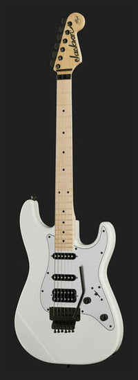 Jackson X Signature Adrian Smith SDXM MN Guitarra Eléctrica Snow White with White Pickguard 10