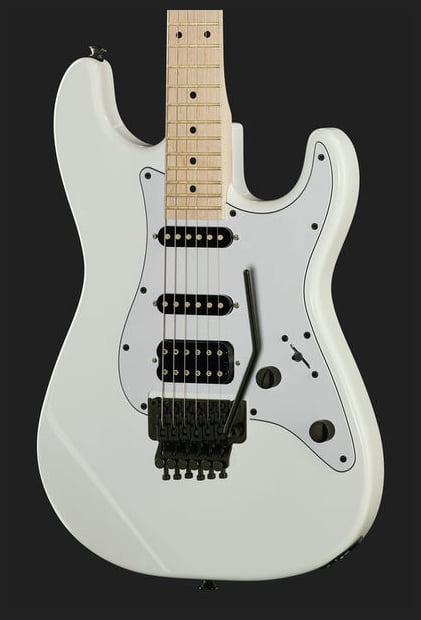 Jackson X Signature Adrian Smith SDXM MN Guitarra Eléctrica Snow White with White Pickguard 12