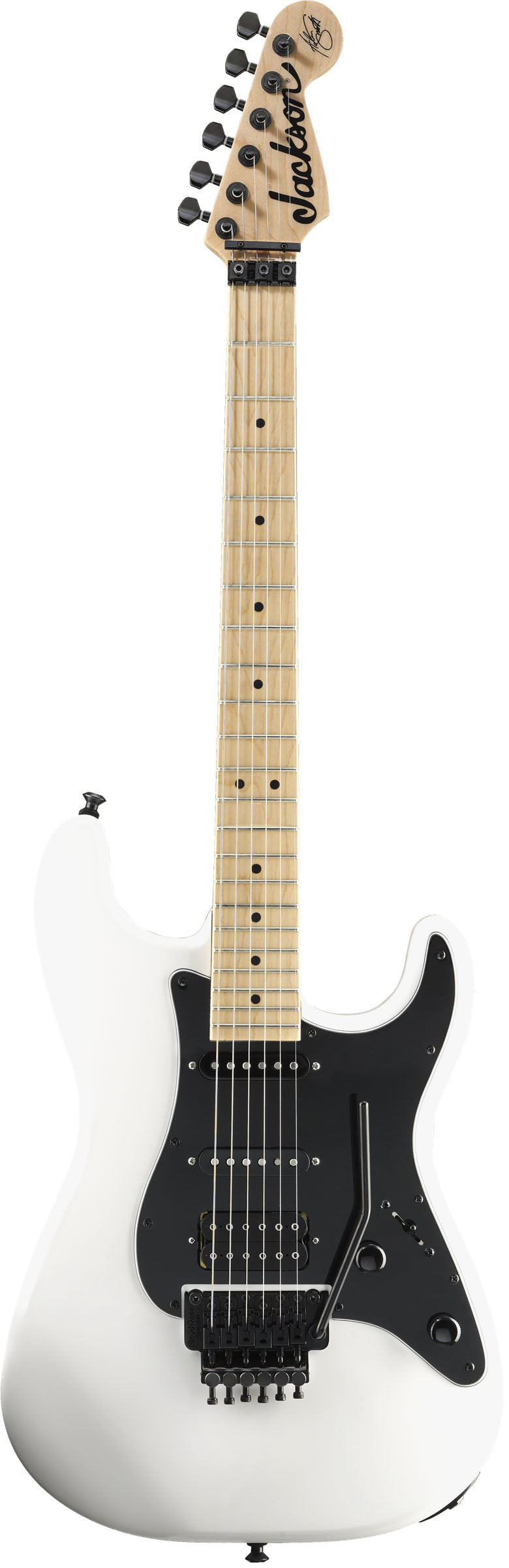 Jackson X Signature Adrian Smith SDXM MN Guitarra Eléctrica Snow White with Black Pickguard 1