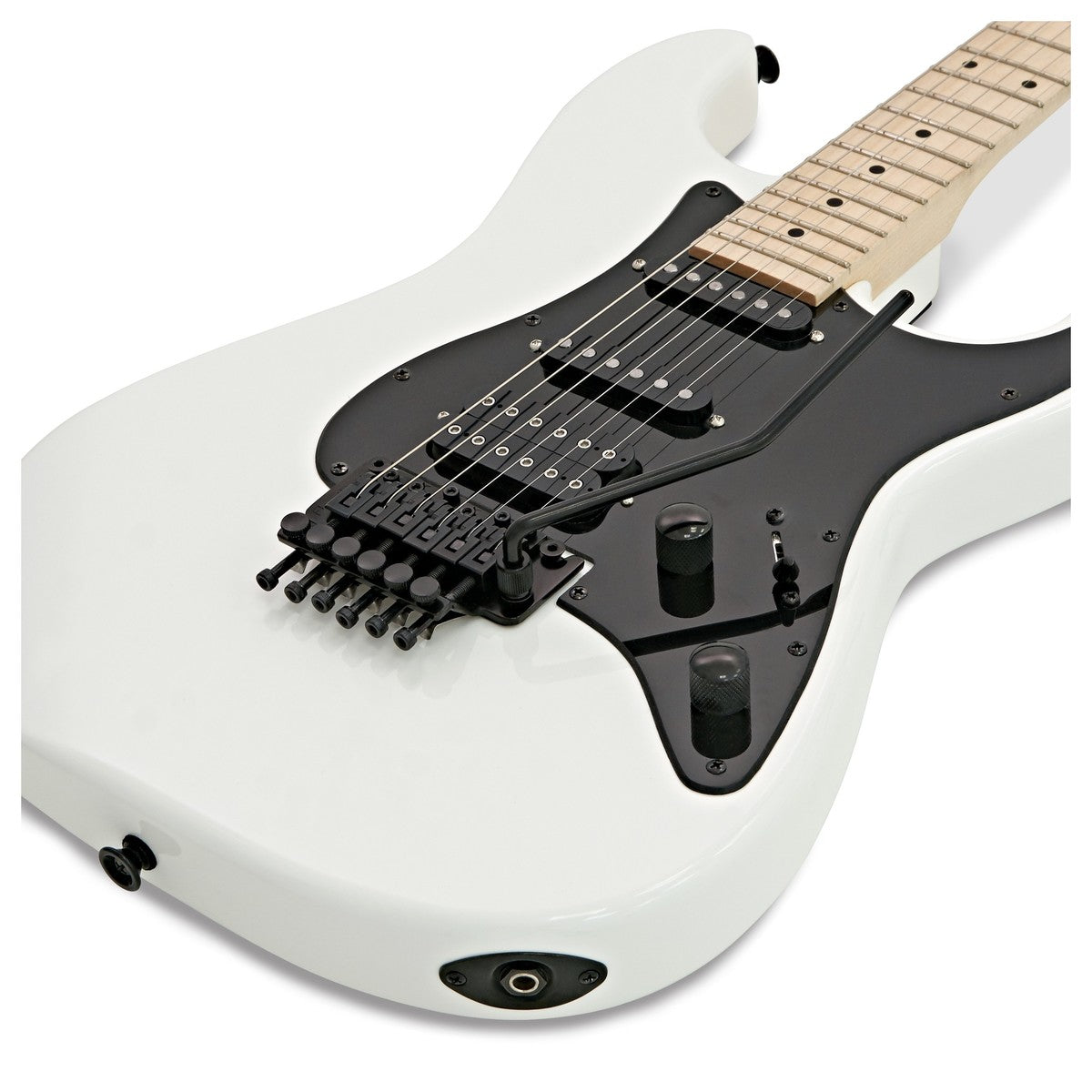 Jackson X Signature Adrian Smith SDXM MN Guitarra Eléctrica Snow White with Black Pickguard 10