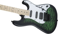 Jackson X Signature Adrian Smith SDXQM MN Guitarra Eléctrica Transparent Green 7