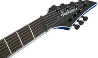 Jackson X Soloist Arch Top SLAT7 MS IL Guitarra Eléctrica 7 Cuerdas Multiescala Metallic Blue 8