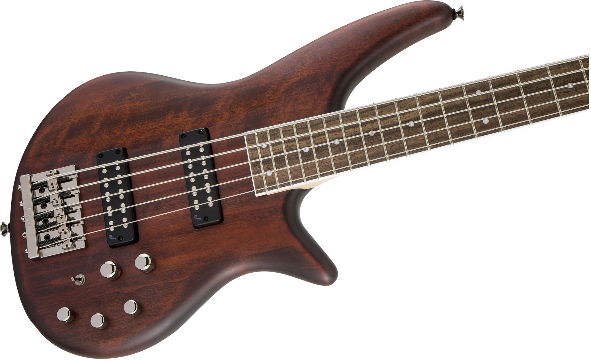 Jackson JS Spectra Bass JS3V IL Bajo Eléctrico 5 Cuerdas Walnut Stain 5