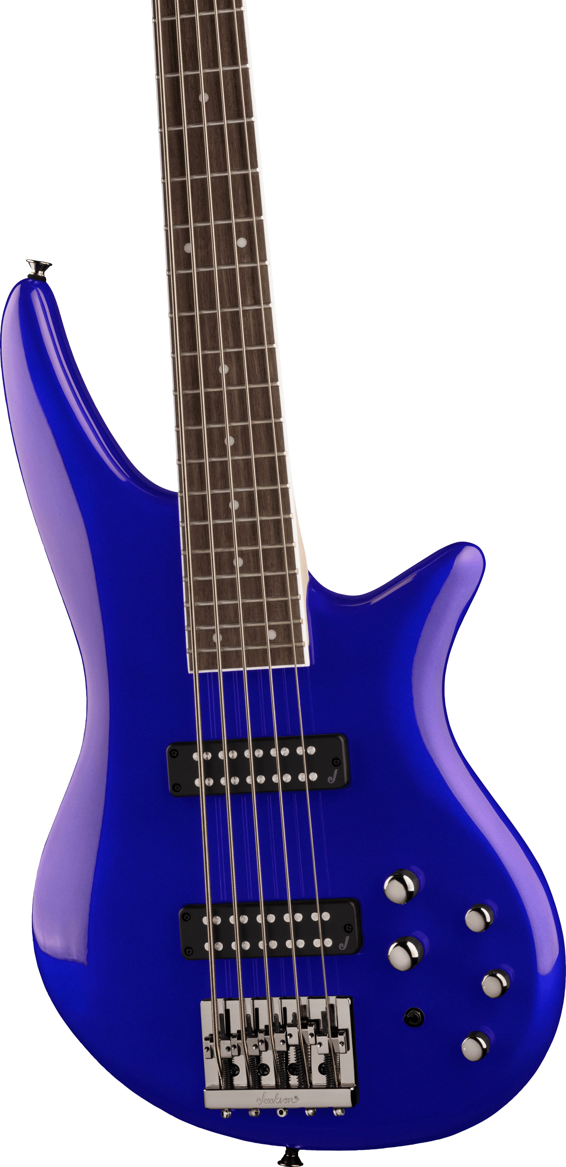 Jackson JS Spectra Bass JS3V IL Bajo Eléctrico 5 Cuerdas Indigo Blue 3