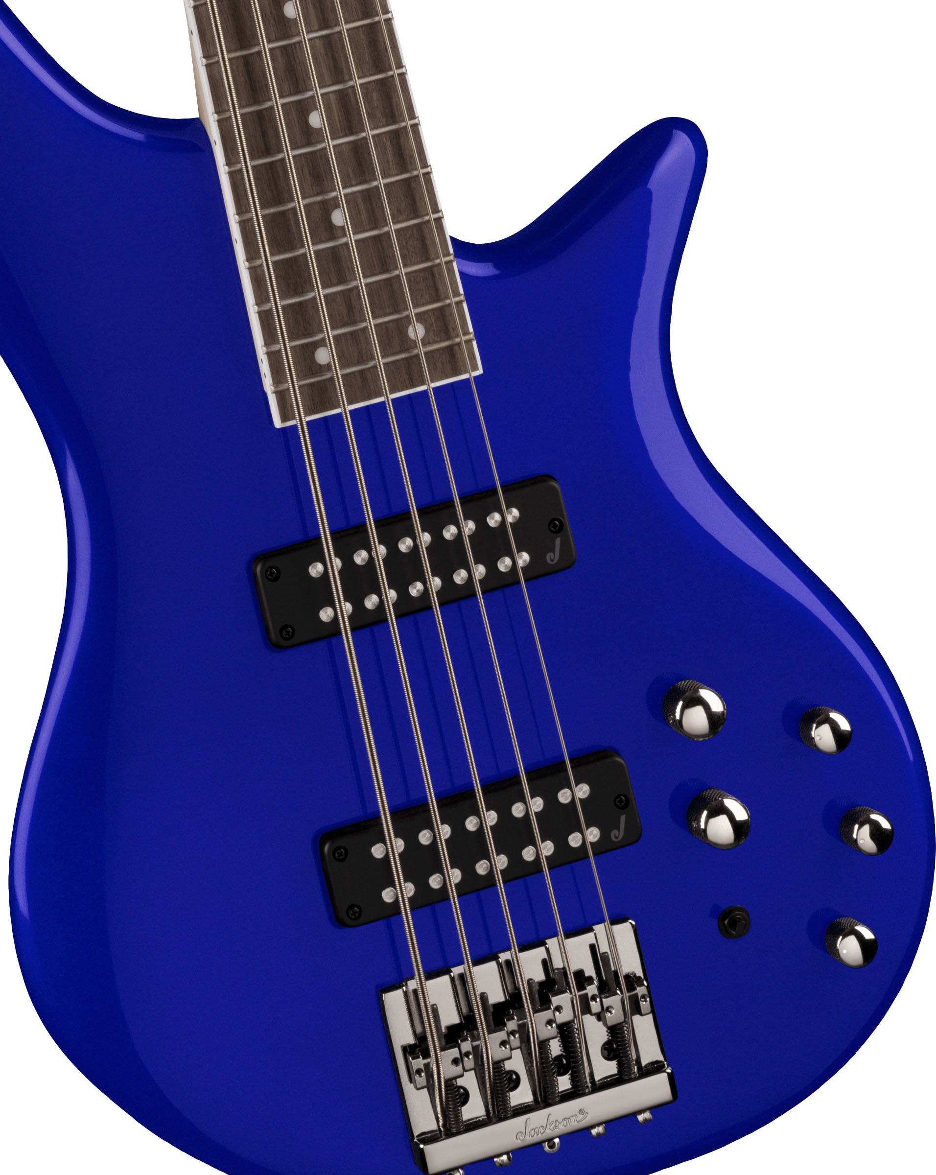 Jackson JS Spectra Bass JS3V IL Bajo Eléctrico 5 Cuerdas Indigo Blue 4