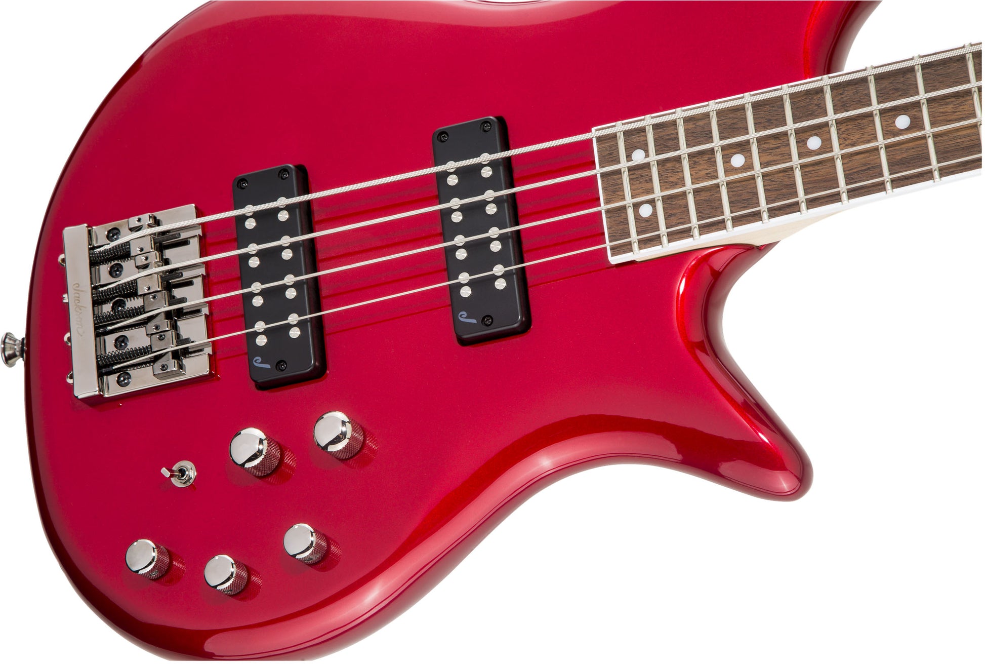 Jackson JS Spectra Bass JS3 IL Bajo Eléctrico Metallic Red 6