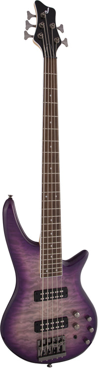 Jackson JS Spectra Bass JS3QV IL Bajo Eléctrico 5 Cuerdas Purple Phaze 2