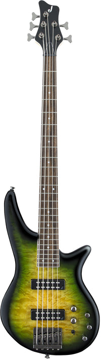 Jackson JS Spectra Bass JS3QV IL Bajo Eléctrico 5 Cuerdas Alien Burst 1