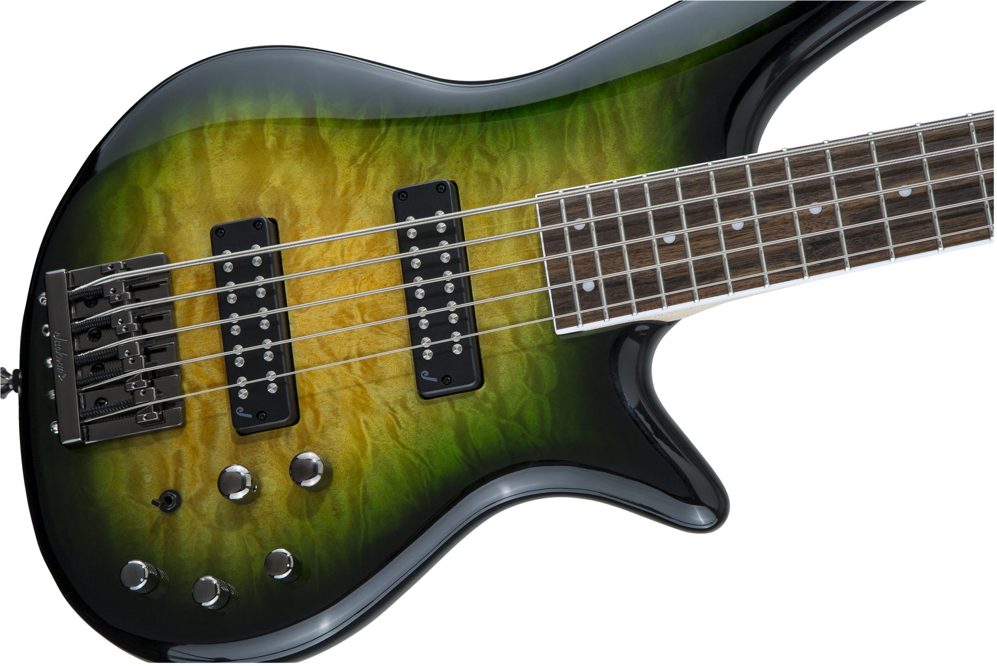 Jackson JS Spectra Bass JS3QV IL Bajo Eléctrico 5 Cuerdas Alien Burst 6