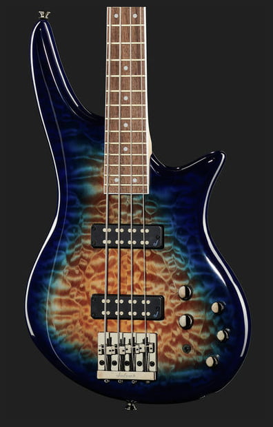 Jackson JS Spectra Bass JS3Q IL Bajo Eléctrico Amber Blue Burst 13