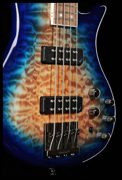 Jackson JS Spectra Bass JS3Q IL Bajo Eléctrico Amber Blue Burst 17