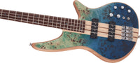 Jackson Pro Spectra Bass SBP IV CJT Bajo Eléctrico Caribbean Blue 6