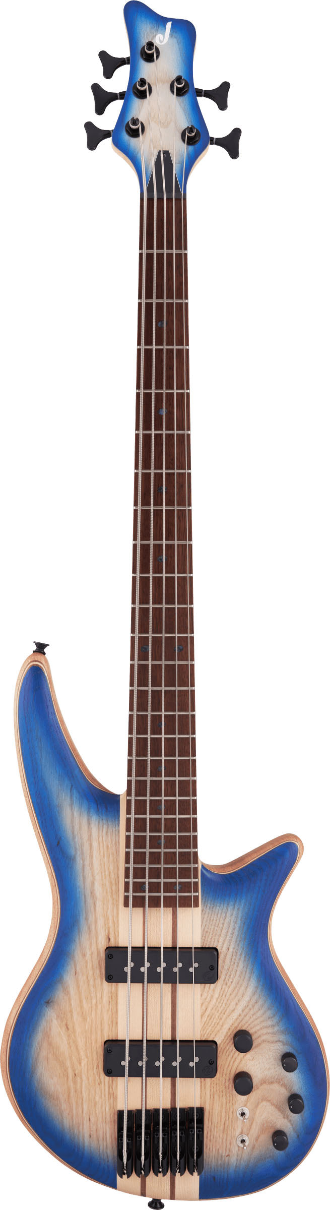 Jackson Pro Spectra Bass SBA V Caramelized Jt Bajo Eléctrico 5 Cuerdas Blue Burst 1