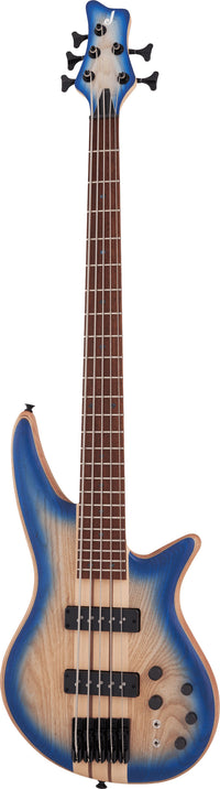 Jackson Pro Spectra Bass SBA V Caramelized Jt Bajo Eléctrico 5 Cuerdas Blue Burst 3