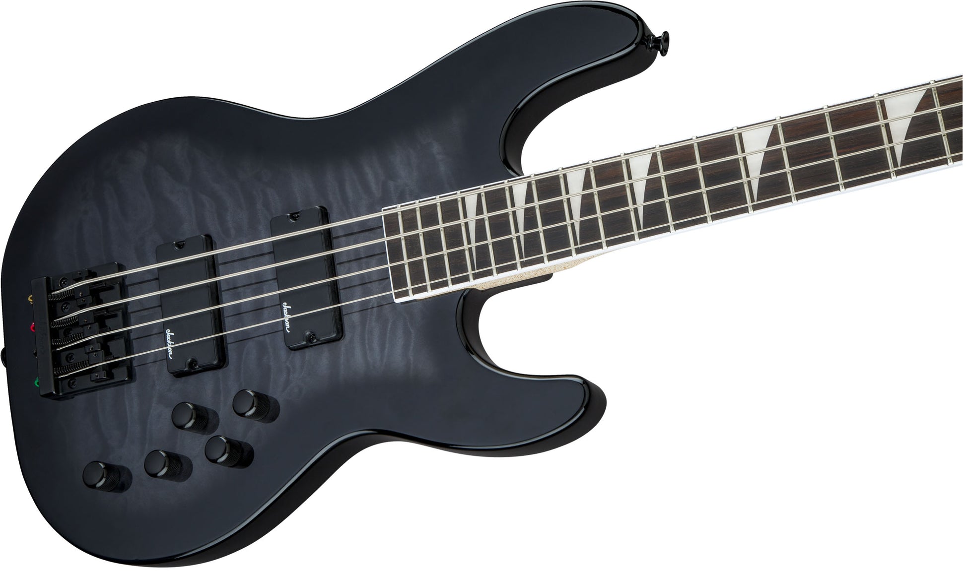 Jackson JS Concert Bass JS3Q AM Bajo Eléctrico Transparent Black Burst 5