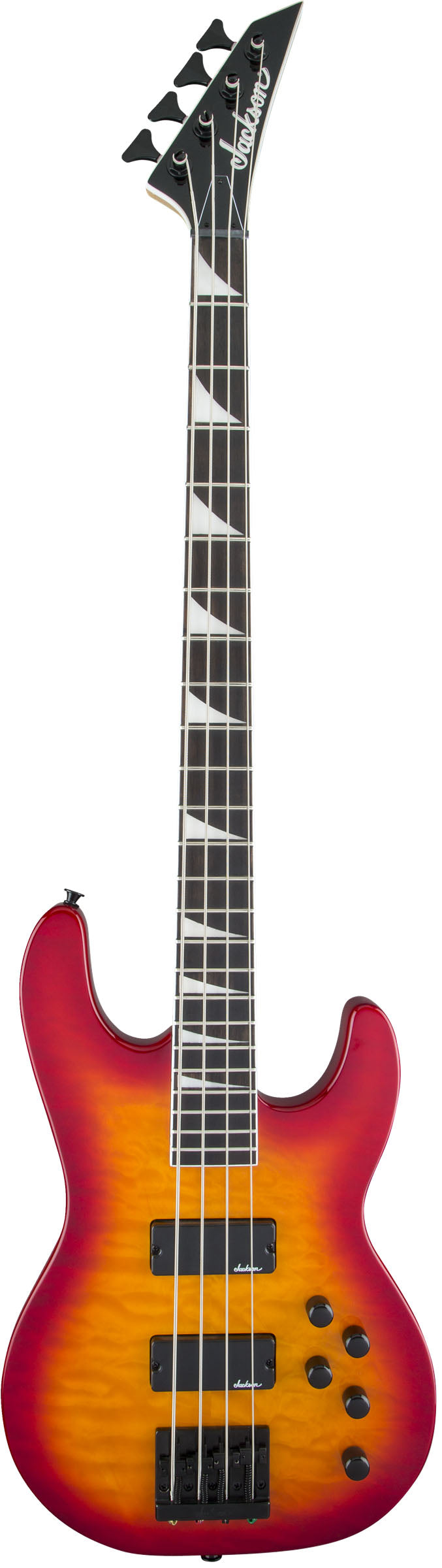 Jackson JS Concert Bass JS3Q AM Bajo Eléctrico Cherry Burst 1