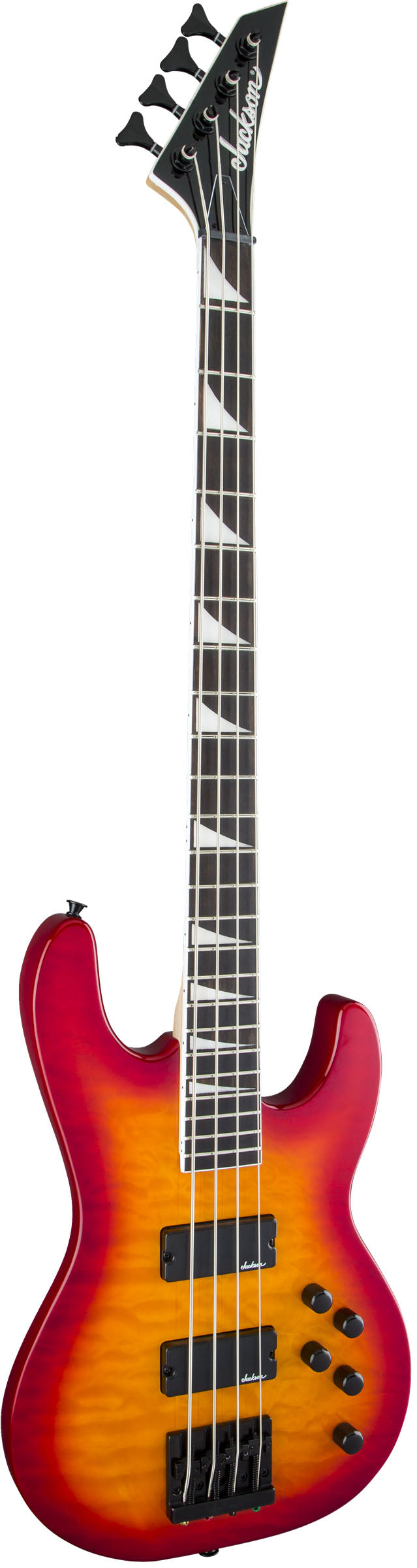 Jackson JS Concert Bass JS3Q AM Bajo Eléctrico Cherry Burst 2