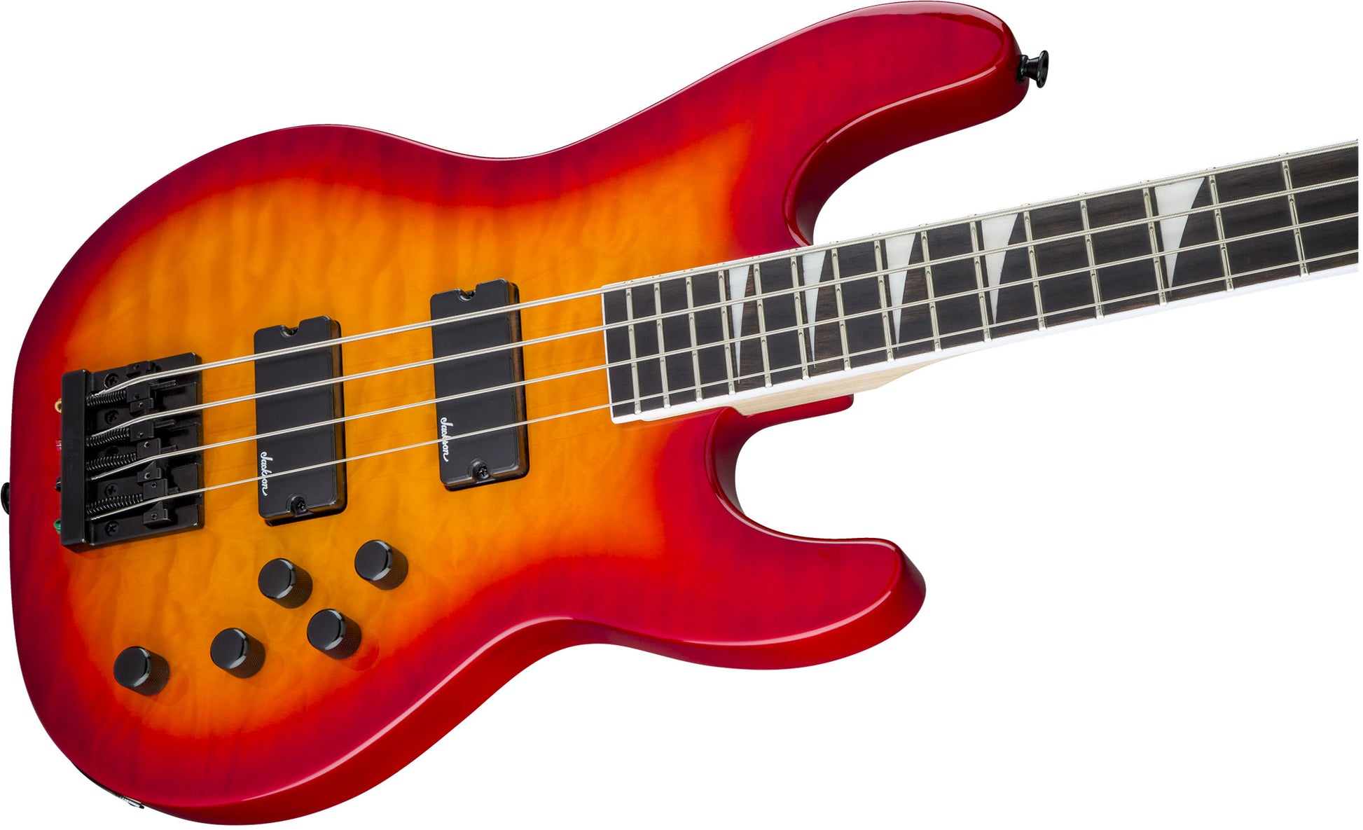 Jackson JS Concert Bass JS3Q AM Bajo Eléctrico Cherry Burst 5