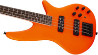 Jackson X Spectra Bass SBX IV IL Bajo Eléctrico Neón Orange 7