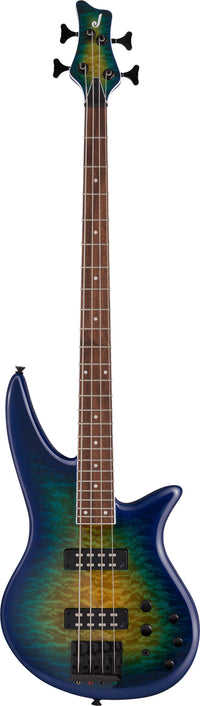 Jackson X Spectra Bass SBXQ IV IL Bajo Eléctrico Amber Blue Burst 1