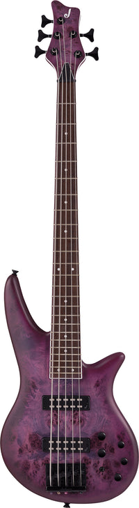 Jackson X Spectra Bass SBXP V IL Bajo Eléctrico 5 Cuerdas Transparent Purple Burst 1