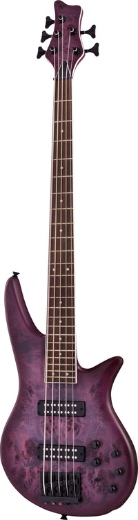 Jackson X Spectra Bass SBXP V IL Bajo Eléctrico 5 Cuerdas Transparent Purple Burst 3